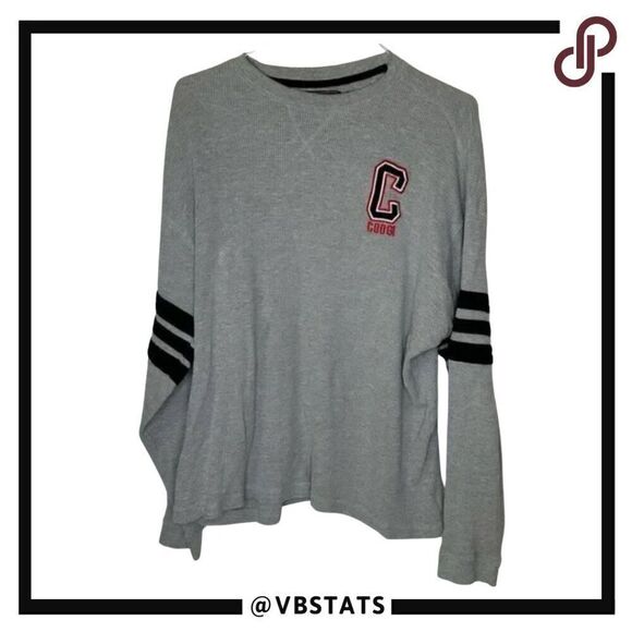Coogi XXL Gray- Black-Red Long Sleeve Athletic Top - Picture 1 of 7